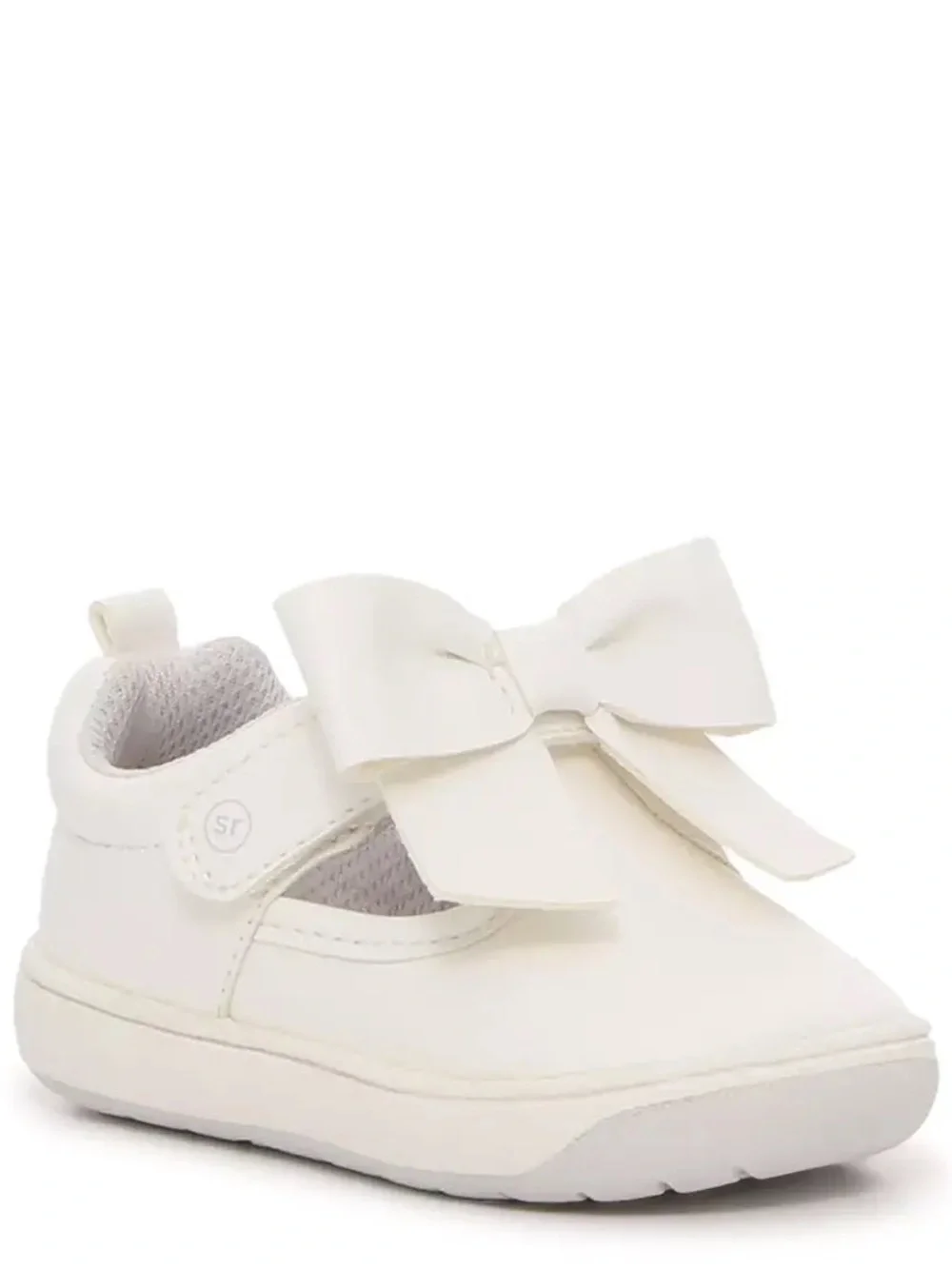 Stride Rite Kamila White Bow Mary Jane Sneakers - Shoes size 6 NWT